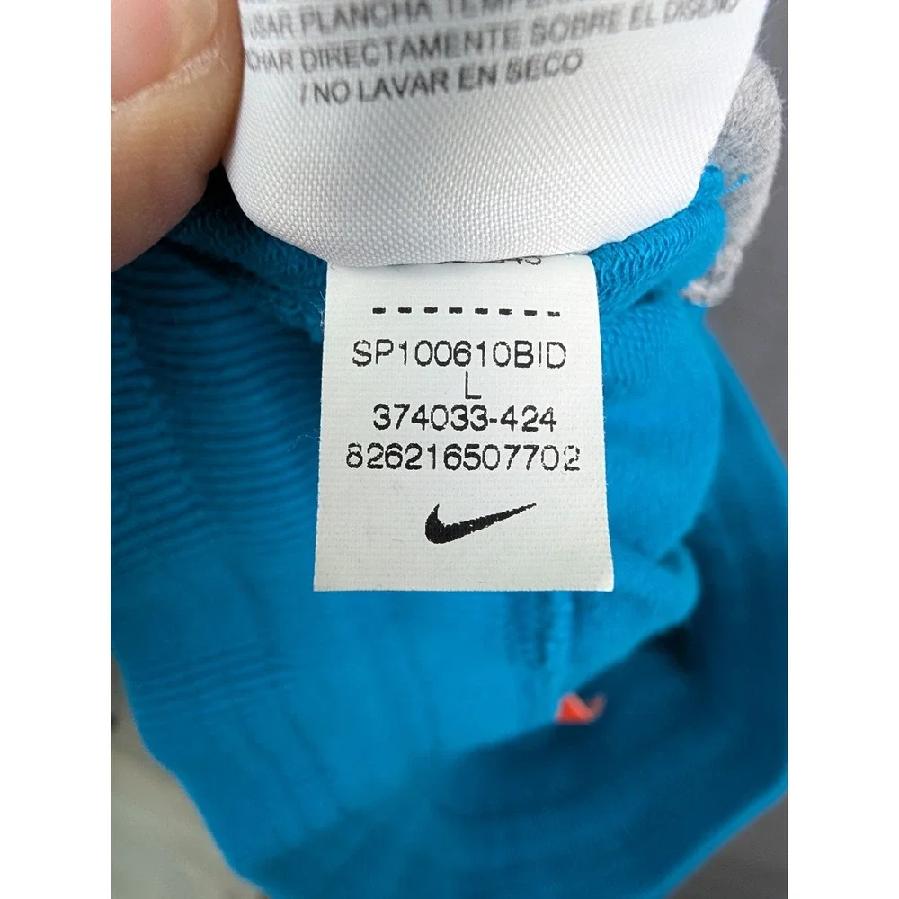 Nike Girls Blue The‎ Athletic Dept Drawstring Sweat Shorts Size Large 12-14